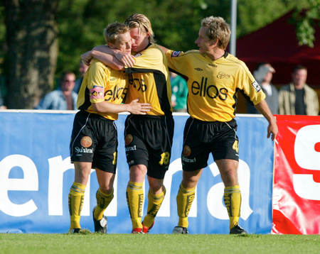 Andreas Klarström, Fredrik Berglund och Johan Karlsson,