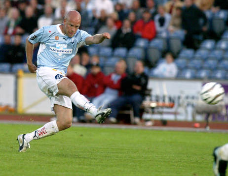 Olof Persson, skott som bäddade för 2-1