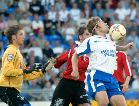 Antti Sumiala, Norrköping och Jacob Tenselius, målvakt,