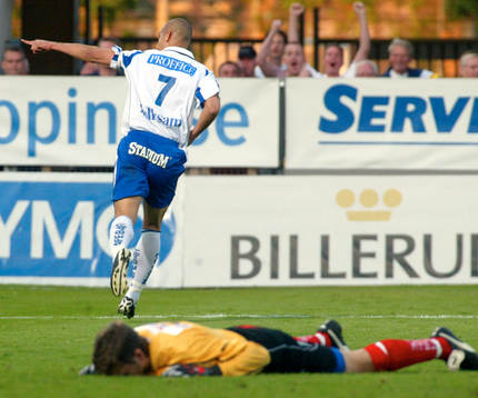 Hamilton Thorp, Norrköping, jubel och Jacob Tenselius,