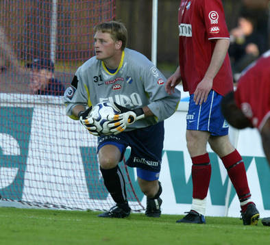 Peter Kennfors, som fick hoppa in i buren