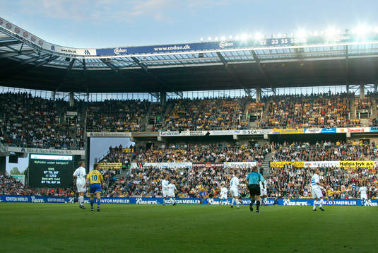 Fotboll, dansk, Bröndby  - Köpenhamn