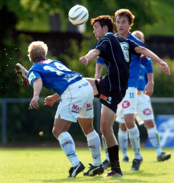 Johan Laursen, Trelleborg sparkas i huvudet av Sebastian