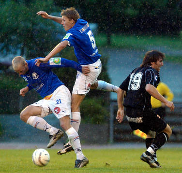 Thomas Magnusson och Peter Abelsson, Trelleborg och Andreas