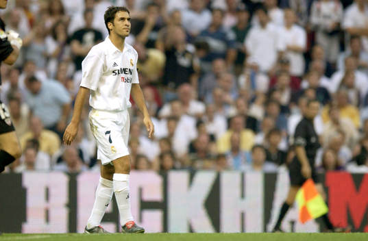 Raul, Real Madrid framför Beckham