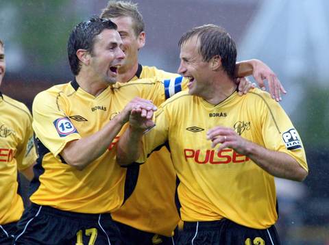 Hasse Berggren, Elfsborg, jubel