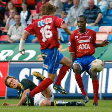 Svante Samuelsson, AIK och Peter Gitselov och Atiba