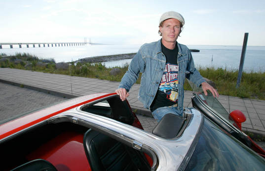 Andreas Yngvesson, Malmö, med sin Corvette