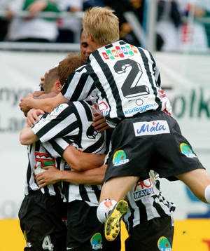 Vilt Landskronajubel. Dagens hjälte, Magnus Torvaldsson,