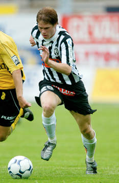 Johan Andersson, Landskrona gjorde ett piggt inhopp