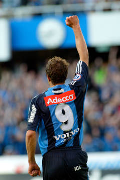 Johan Elmander, Djurgården, jubel