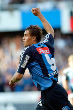 Johan Elmander, Djurgården, jubel