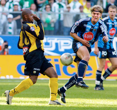 Johan Arneng, Djurgården och Dede Anderson, Hammarby