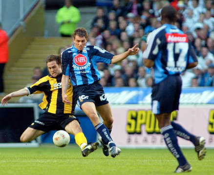 Johan Elmander och Samuel Wowoah, Djurgården och Max von