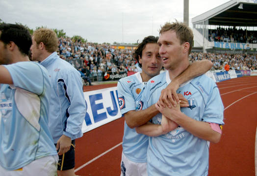 Niklas Skoog, Malmö går ärevarvet runt arenan med laget