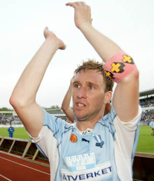 Niklas Skoog, Malmö FF, jubel