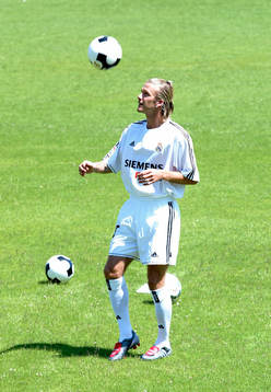David Beckham, Real Madrid