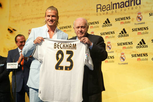David Beckham, Real Madrid