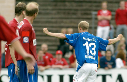 Andreas Johansson, Halmstad jubel