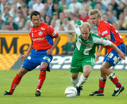 Mikael Andersson, Hammarby och Kenneth Rasmussen och