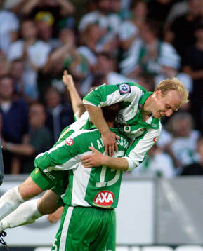 Mikael Andersson, Hammarby jubel
