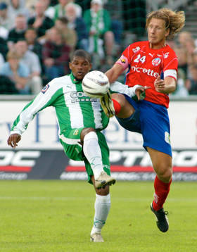 Dede Anderson, Hammarby och Jesper Jansson, Helsingborg