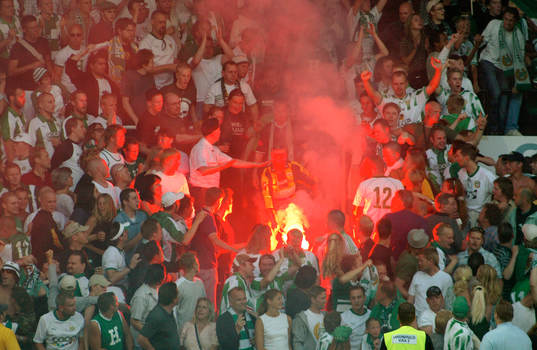 Supporter, supportrar, läktare, Hammarby