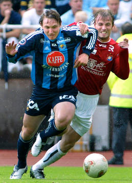 Kim Källström, Djurgården och Markus Johannesson,