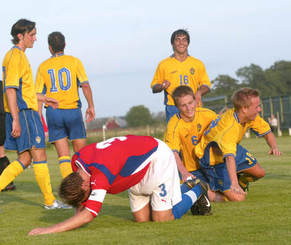 3-0 Marko Kottilainen, Gunnelse, har avgjort och Tjeckien