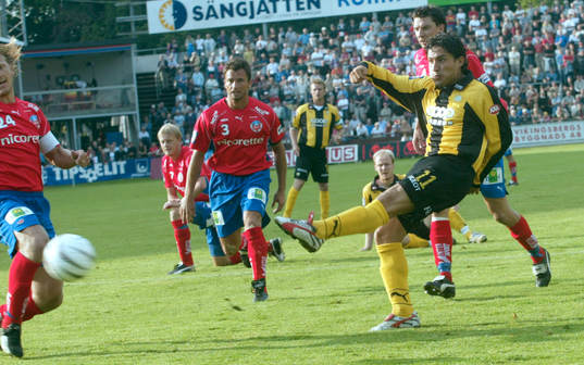 Kenneth Rasmussen, HIF och Pablo Pinones-Arce, Hammarby