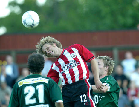 Anders Svensson nickade in ett mål