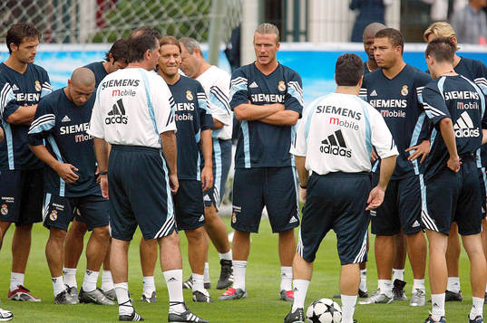 Fernando Morientes , Roberto Carlos , Queiroz, tränare,