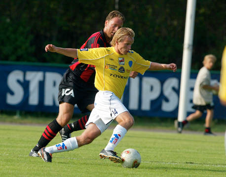 Ola Sandqvist, Falkenberg på väg att göra 1-3