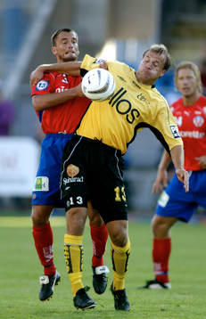 Kenneth Rasmussen, Helsingborg och Hasse Berggren, Elfsborg