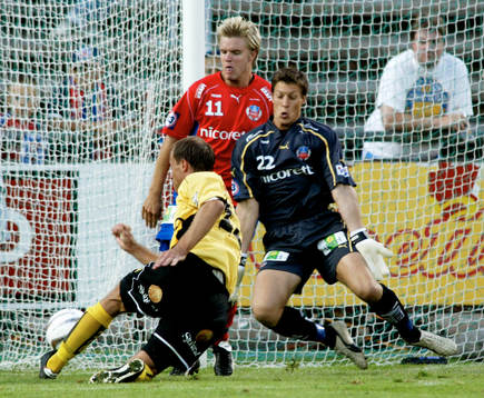 Andreas Dahl, Conny Rosén, Helsingborg och Hasse Berggren,
