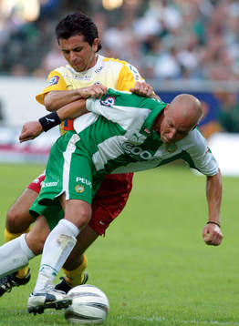 Gabriel Ucar, Landskrona gör ner Antti Pohja, Hammarby