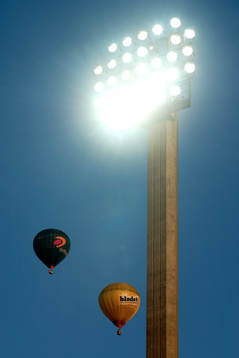Elljus, elbelysning, luftballong, luftballonger