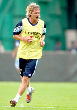 David Beckham, Real Madrid