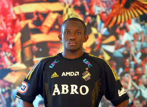 Fotboll, allsvenskan, Kuame Quasah, AIK utlånad från Ajax