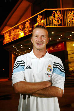 Fotboll, spansk, David Beckham,  Real Madrid