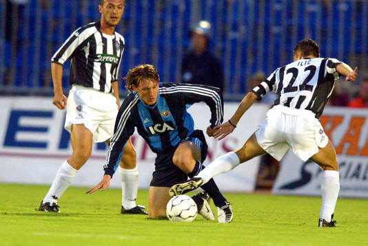 Fotboll, champions league, kval,  Partizan Belgrad -