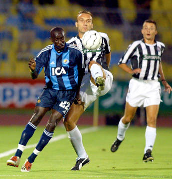 Fotboll, Champions League, kval, Partizan Belgrad -