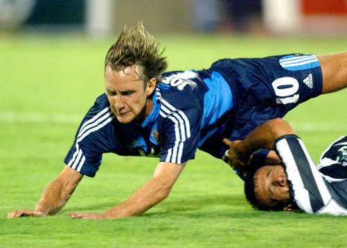 Fotboll, Champions League, kval, Partizan Belgrad -