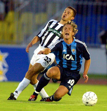 Sasa Ilic, Belgrad och Andreas Johansson, Djurgården