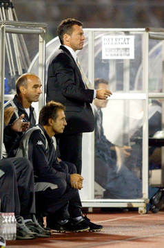 Fotboll, Champions League, kval, Partizan Belgrad -