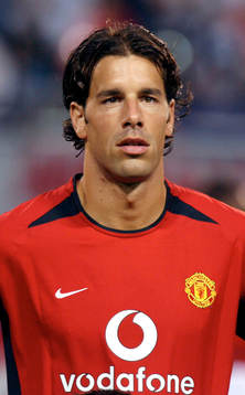 Ruud Van Nistelrooy, Manchester United. Porträtt