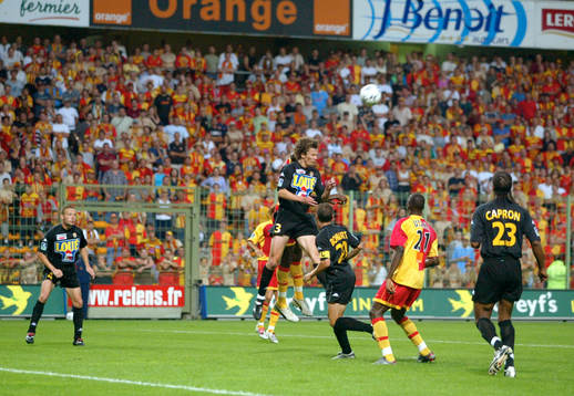 Fotboll, fransk, Lens - Le Mans