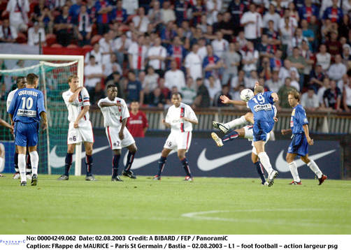 Fotboll, fransk, Paris St Germain - Bastia