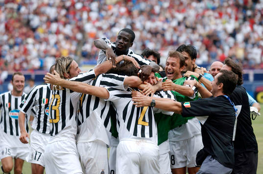 Gioia, Juventus, jubel