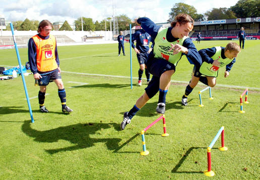 Zlatan Ibrahimovic, Anders Svensson och Mikael Nilsson,